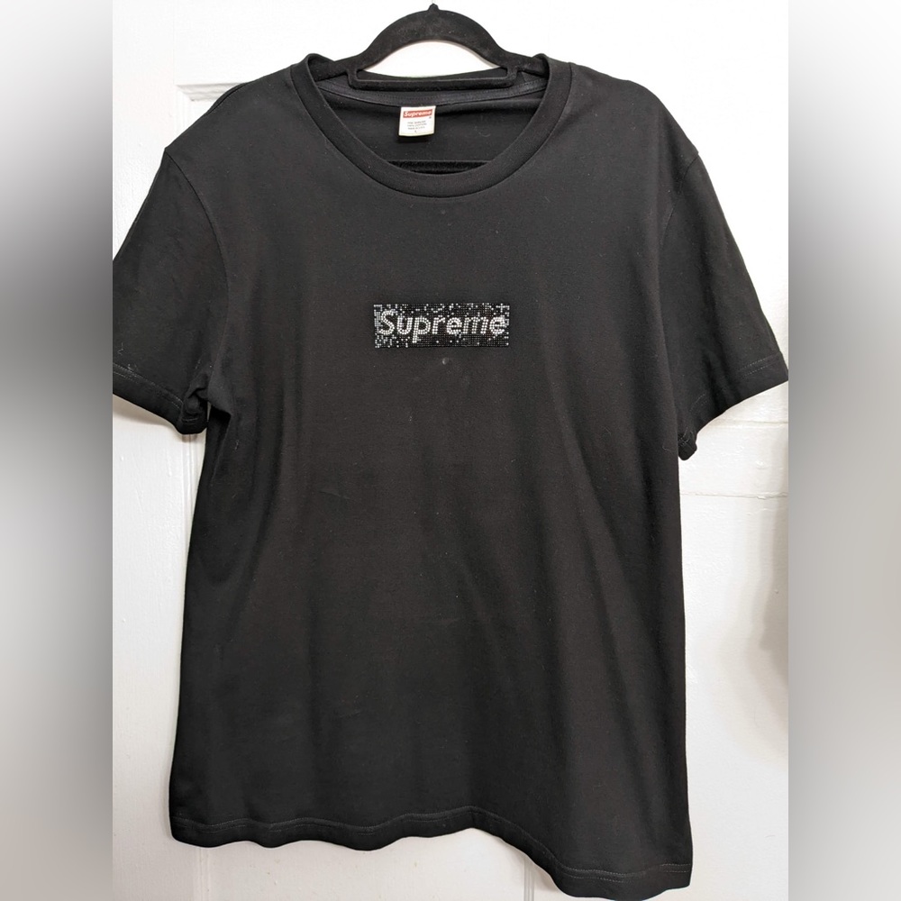 Supreme x Swarovski Men’s Black Shirt